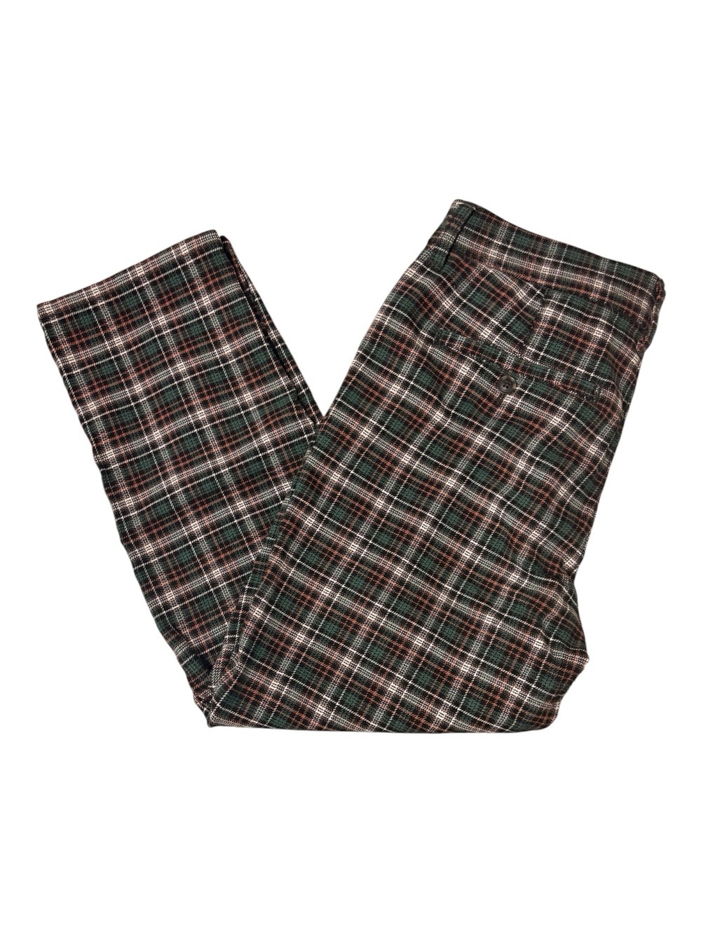 American Eagle Plaid Women’s Pants - Green/Black/Tan